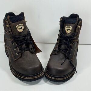 Irish Setter 83663 Men’s 13D Work Boots Waterproof Soft Toe EH Slip‑Resistant